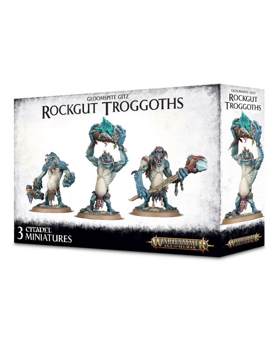 Gloomspite Gitz : Rockgut Troggoths | Boutique Starplayer | Jeu de Figurines Age Of Sigmar
