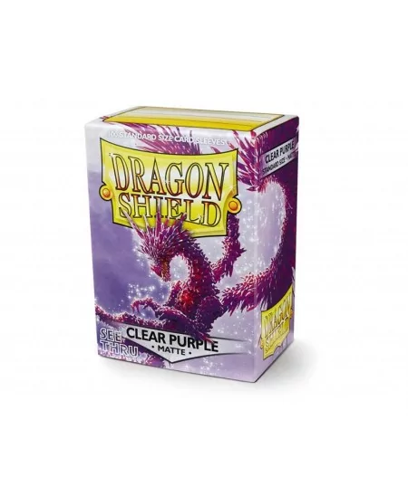 Dragon Shield Matte : Clear Purple