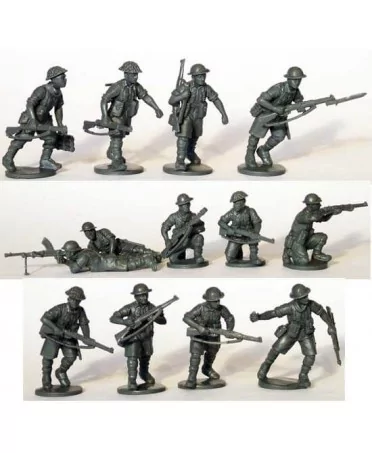 British & Commonwealth Infantry : Desert Rats 1940-43 | Starplayer | Jeux de Figurines