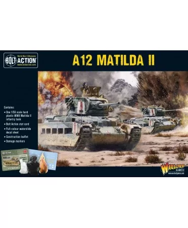 Bolt Action : British A12 Matilda II Infantry Tank | Boutique Starplayer | Jeu de Figurines