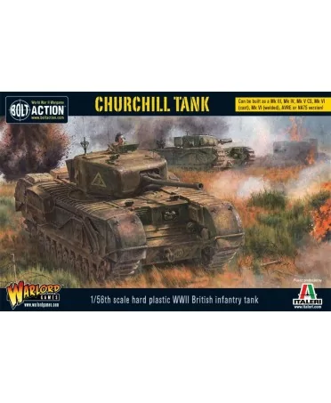 Bolt Action : Churchill Tank (Plastic) | Boutique Starplayer | Jeu de Figurines Historique