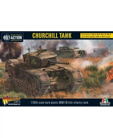 Bolt Action : Churchill Tank (Plastic) | Boutique Starplayer | Jeu de Figurines Historique