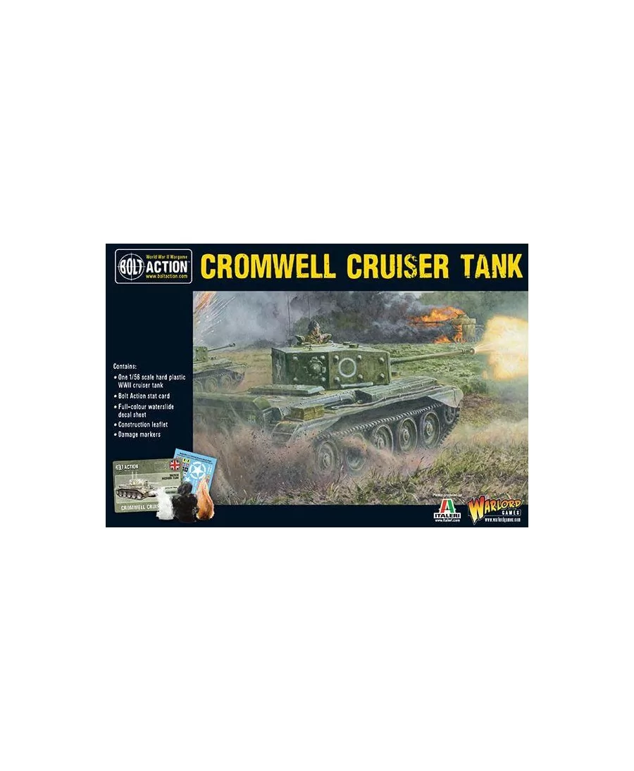Bolt Action : Cromwell Cruiser Tank | Boutique Starplayer | Jeu de Figurines Historique