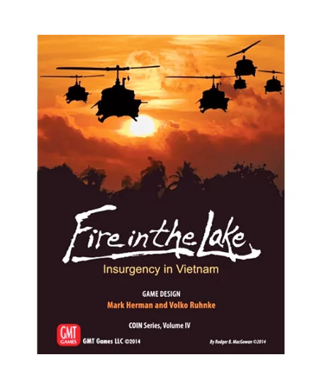 Fire in the Lake (2nd Printing) | Boutique Starplayer | Jeu de Guerre | Wargame