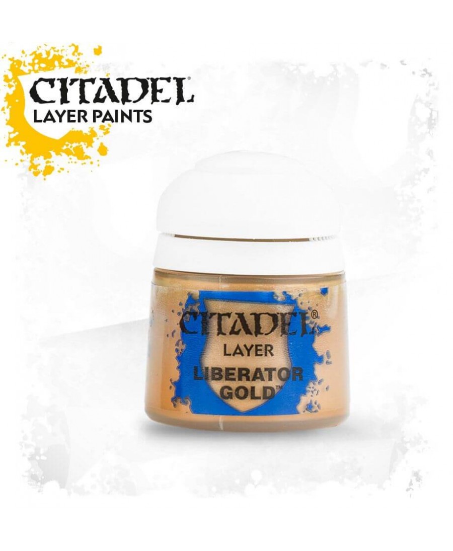 Citadel Layer Paints : Liberator Gold | Boutique Starplayer | Peinture sur Figurines