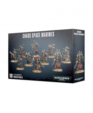 Chaos Space Marines : Chaos Space Marines | Boutique Starplayer | Jeu de Figurines | Warhammer 40 000