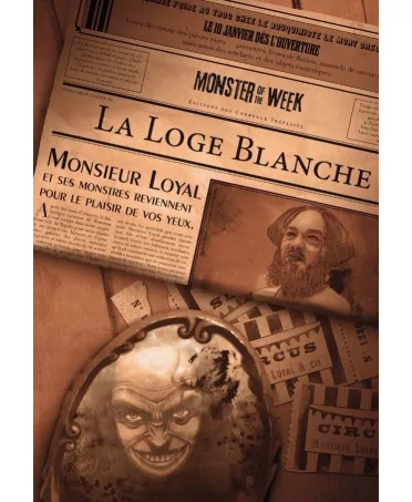 Monster of The Week : Setting La Loge Blanche | Boutique Starplayer | Jeu de Rôle