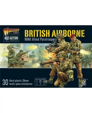 Bolt Action : British Airborne WWII Allied Paratroopers | Starplayer | Boutique Starplayer