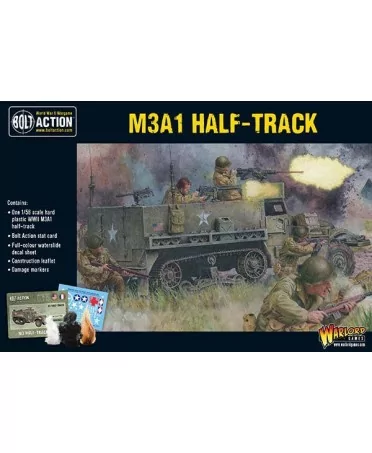 Bolt Action : M3A1 Half-track | Boutique Starplayer | Jeu de Figurines