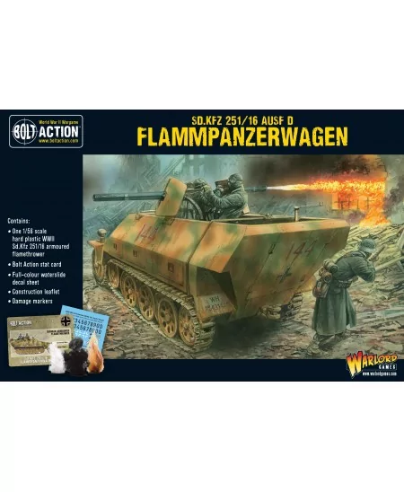 Bolt Action: German Sd.Kfz 251/16 Flammpanzerwagen |Boutique Starplayer | Jeu de Figurines