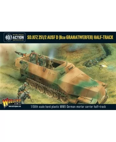 Bolt Action : Sd.Kfz 251/2 Ausf D (8cm Granatwerfer) Half Track | Boutique Starplayer | Jeu de Figurines