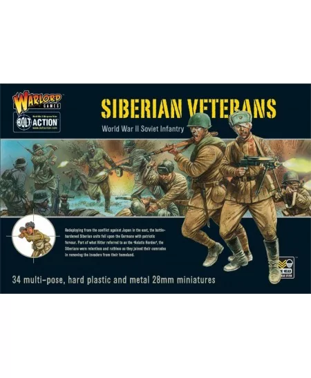 Bolt Action : Siberian Veterans | Boutique Starplayer | Jeu de Figurines
