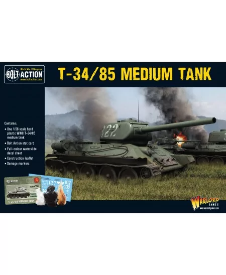 Bolt Action : Soviet T-34/85 Medium Tank | Boutique Starplayer | Jeu de Figurines