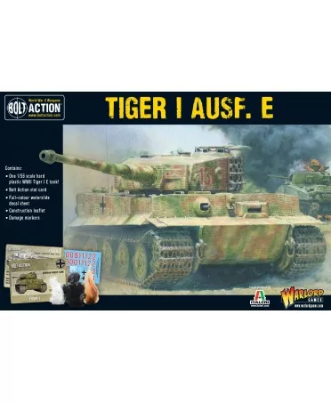Bolt Action : German Tiger I Ausf. E Heavy Tank | Boutique Starplayer | Jeu de Figurines