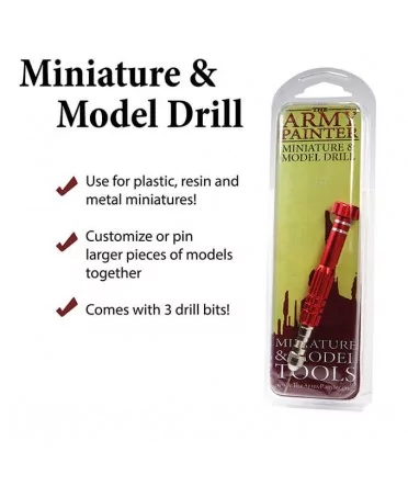 Army Painter : Miniature and Model Drill | Boutique Starplayer | Outils de Modélisme