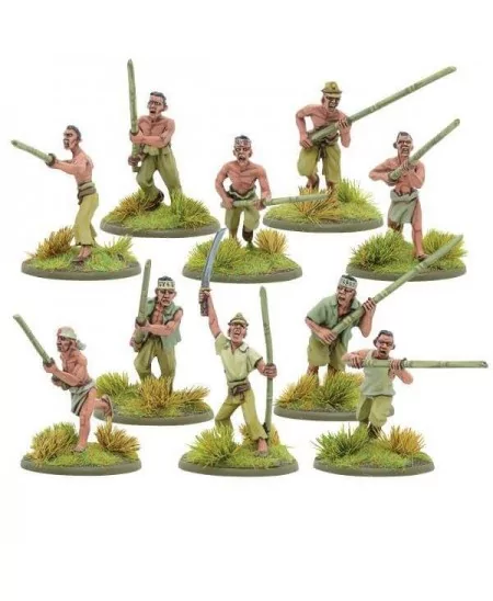 Bolt Action : Japanese Bamboo Spear Fighter Squad