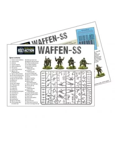 Bolt Action : Waffen SS | Boutique Starplayer | Jeu de Figurines