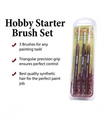 Army Painter : Hobby Starter Brush Set | Boutique Starplayer | Peinture & Modélisme