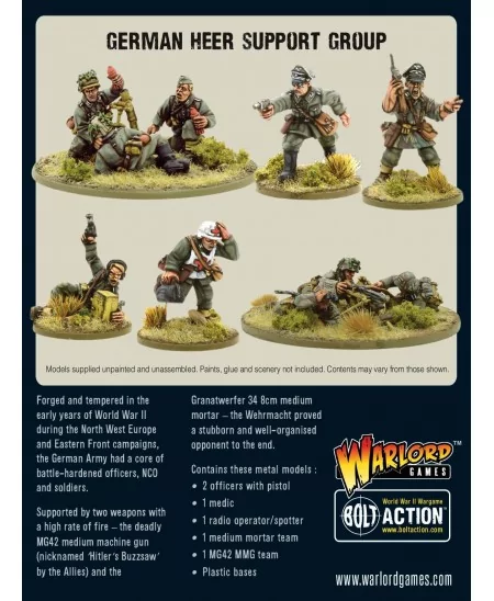 Bolt Action : German Heer support group