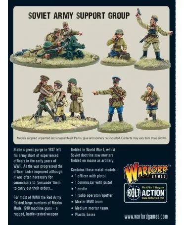 Bolt Action : Soviet Army Support Group