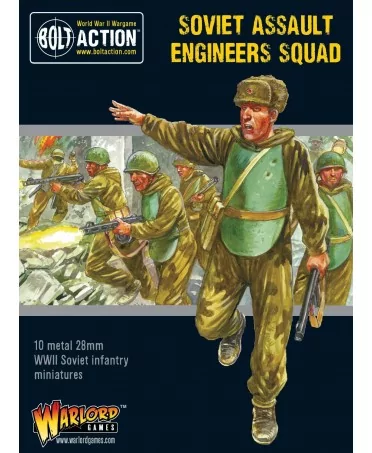 Bolt Action : Soviet Assault Engineers Squad | Boutique Starplayer | Jeu de Figurines