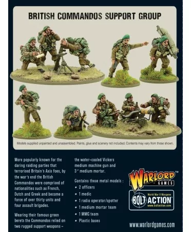 Bolt Action : British Commando Support Group
