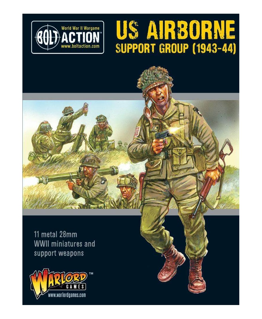 Bolt Action : US Airborne Support Group | Boutique Starplayer | Jeu de Figurines