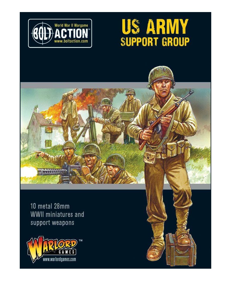 Bolt Action : US Army Support Group | Boutique Starplayer | Jeu de Figurines