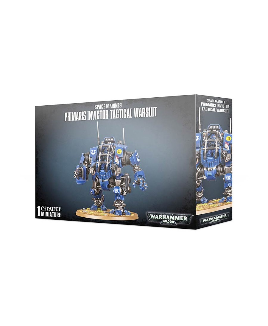 Warhammer - Space Marine Primaris Librarian En Armure Phobos - Figurine En Plastique à Peindre - 10 Pièces, Base 40 Mm - 5