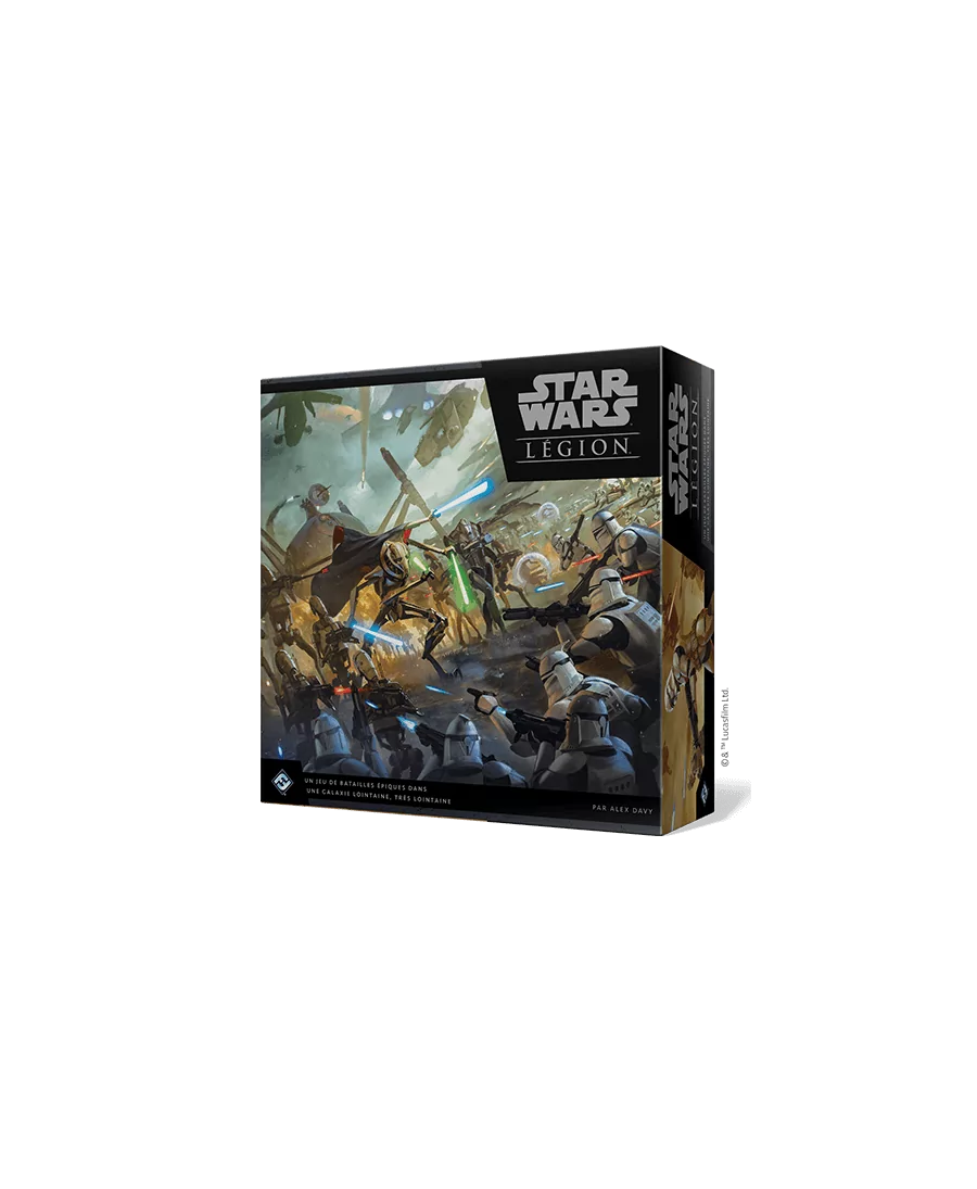 Star Wars Légion : Boîte de base Clone Wars (VF)