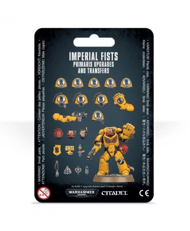 Imperial Fists : Améliorations et Décalcomanies Primaris | Jeu de Figurines | Boutique Starplayer