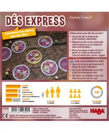Dés Express | Boutique Starplayer | Jeu de Société