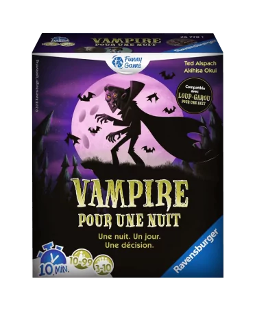 Vampire pour une Nuit | Boutique Starplayer | Jeu de Société