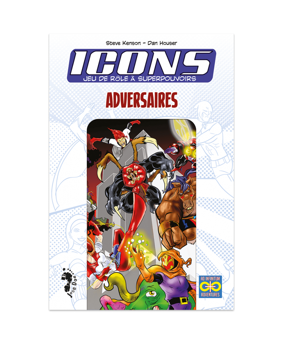 Icons : Adversaires (VF - 2020) | Boutique Starplayer | Jeu de Rôle