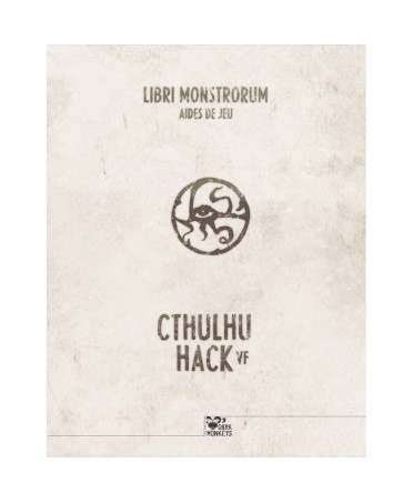 Cthulhu Hack : Libri Monstrorum - Aides de jeu | Boutique Starplayer | Jeu de Rôle