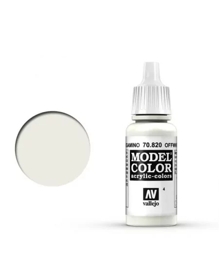 Vallejo Model Color : Blanc Cassé | Boutique Starplayer | Peinture & Modélisme