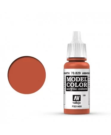 Vallejo Model Color : Rouge Amarante | Boutique Starplayer | Peinture & Modélisme