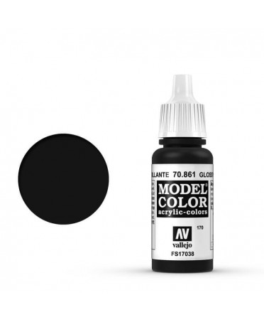 Vallejo Model Color : Noir Brillant | Boutique Starplayer | Peinture & Modélisme