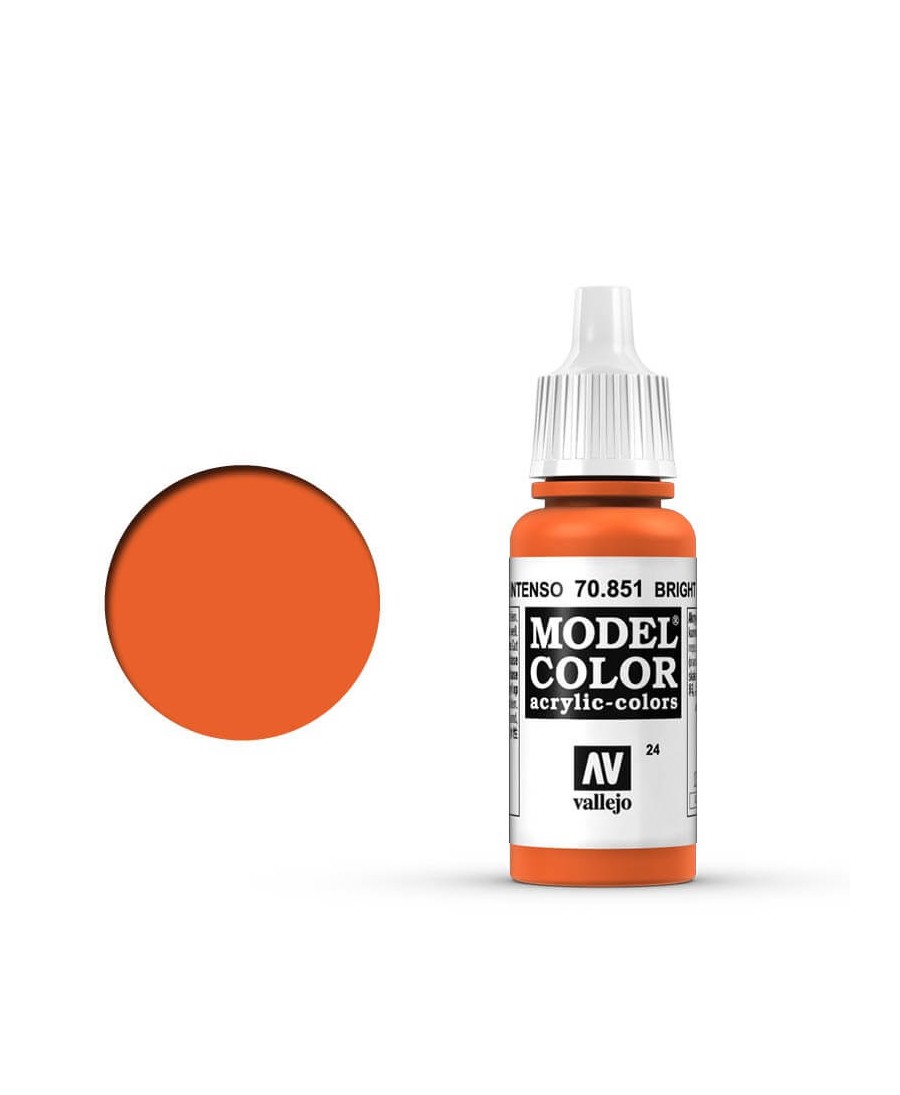 Vallejo Model Color : Orange Vif | Boutique Starplayer | Peinture & Modélisme
