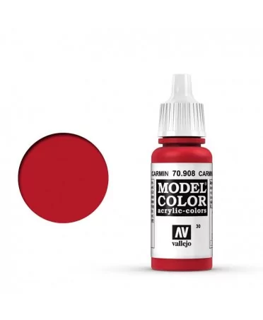 Vallejo Model Color : Rouge Carmin | Boutique Starplayer | Peinture & Modélisme
