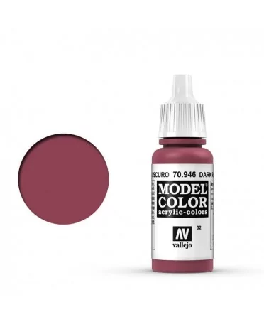 Vallejo Model Color : Rouge Foncé | Boutique Starplayer | Peinture & Modélisme