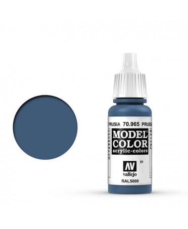 Vallejo Model Color : Bleu Prusse Foncé | Peinture & Modélisme | Boutique Starplayer