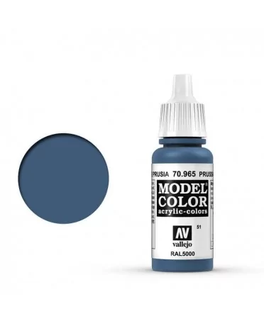 Vallejo Model Color : Bleu de Prusse | Boutique Starplayer | Peinture & Modélisme