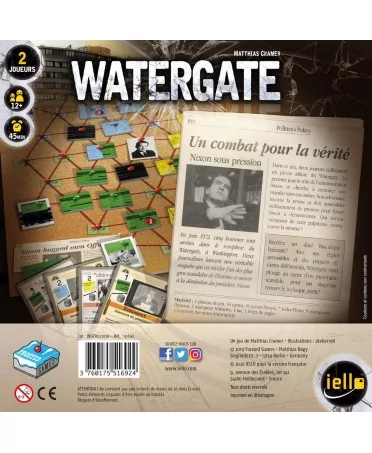 Watergate (VF - 2020) | Boutique Starplayer | Jeu de Société
