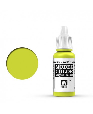 Vallejo Model Color : Vert Jaune| Boutique Starplayer | Peinture & Modélisme