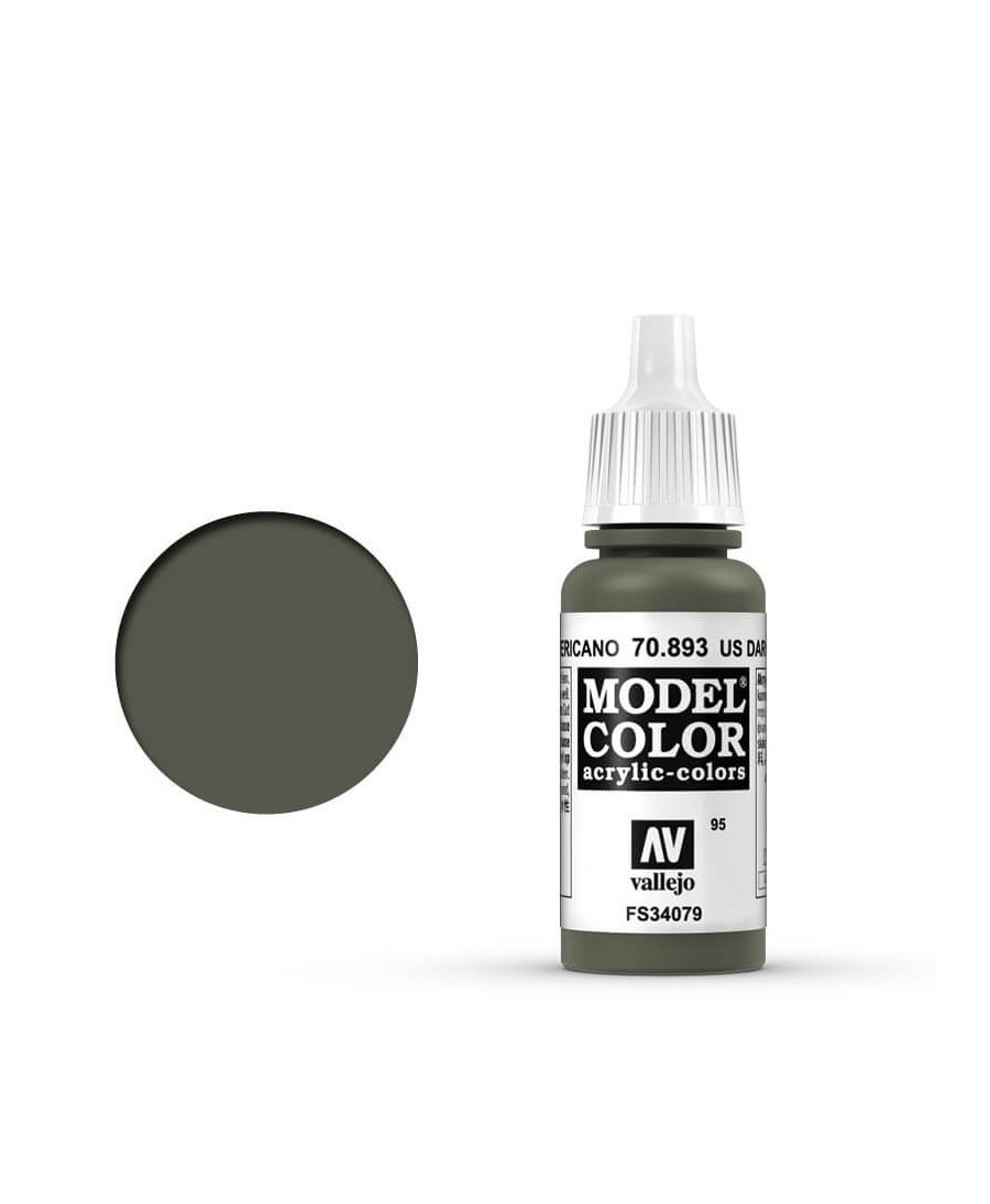 Peinture Modèle Air Vallejo - Gris Foncé Bleu - Référence VAL054 - Neuf Pour Maquettes Et Figurines