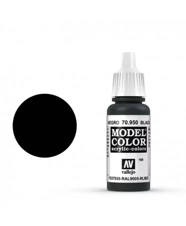 Vallejo Model Color : Noir | Boutique Starplayer | Peinture & Modélisme