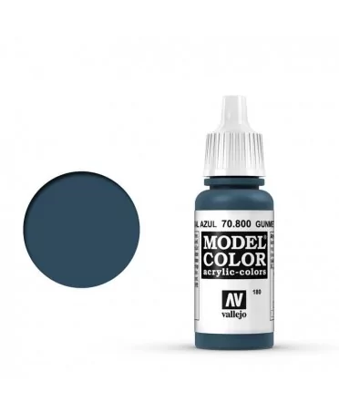 Vallejo Model Color : Gunmetal Bleu | Boutique Starplayer | Peinture & Modélisme