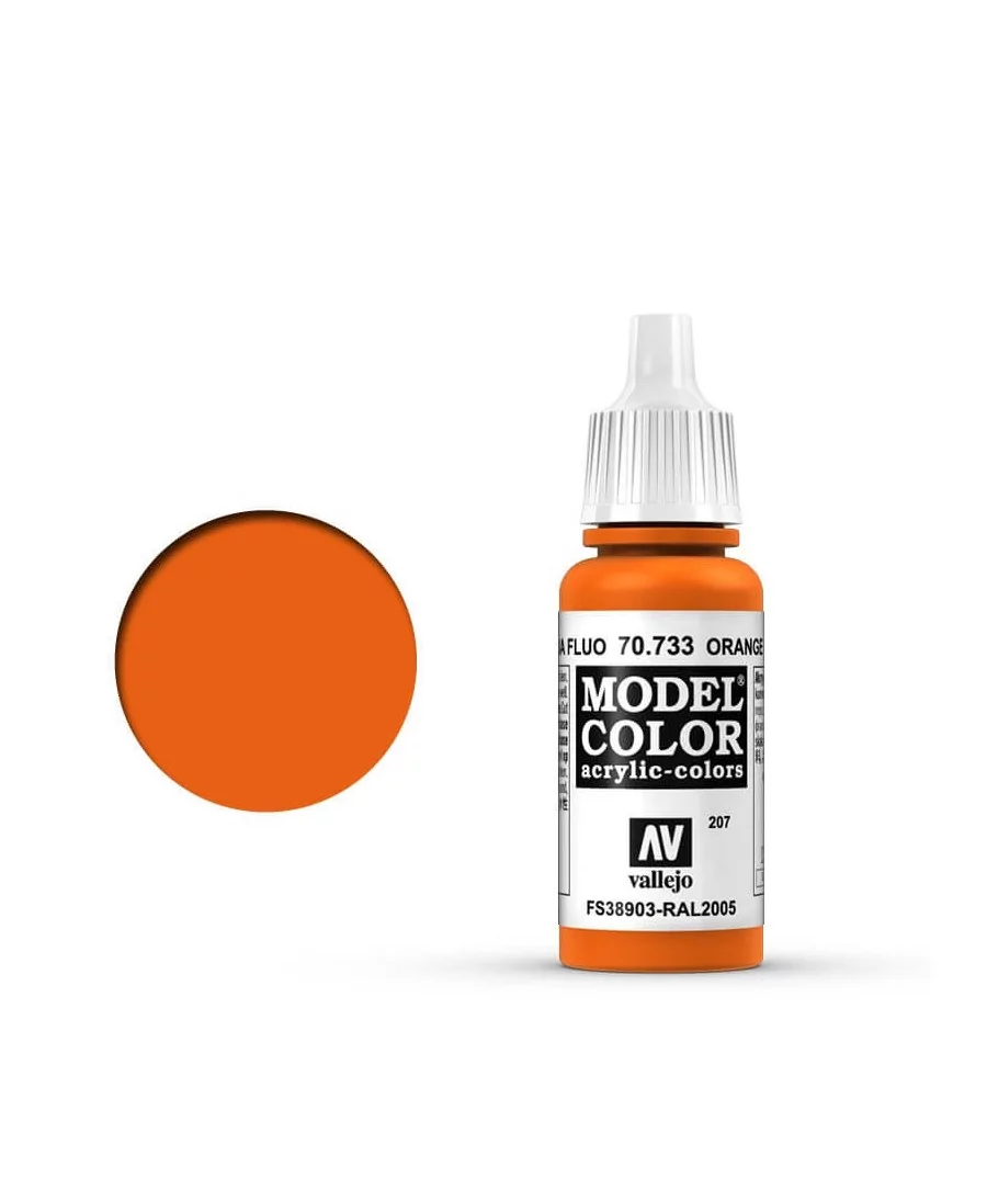 Vallejo Model Color : Orange Fluorescent