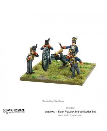 Black Powder Waterloo - 2e Edition Starter Set, canoniers